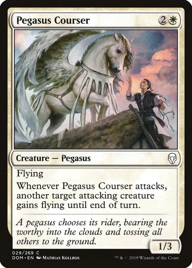 Pegasus Courser (29) [DOM] - MTG Single