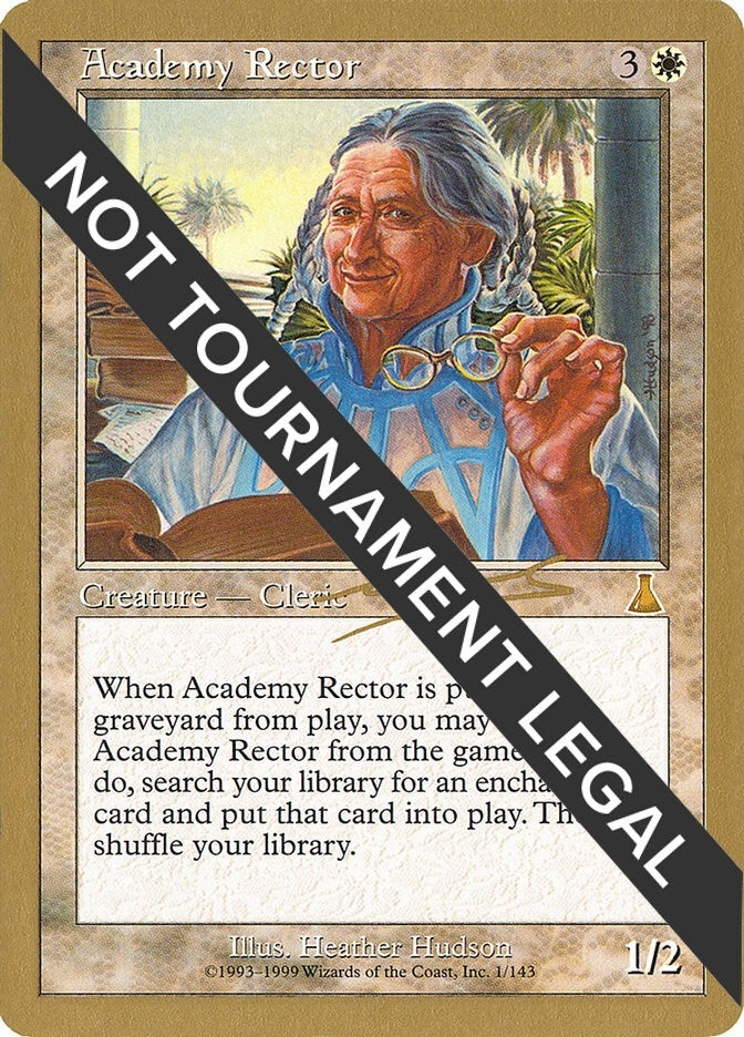 Academy Rector - 2000 Nicolas Labarre (UDS) [WCD] - MTG Single