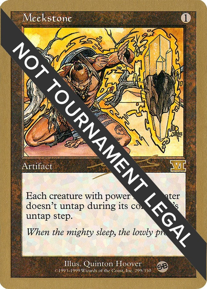 Meekstone - 2000 Nicolas Labarre (6ED) (SB) [WCD] - MTG Single