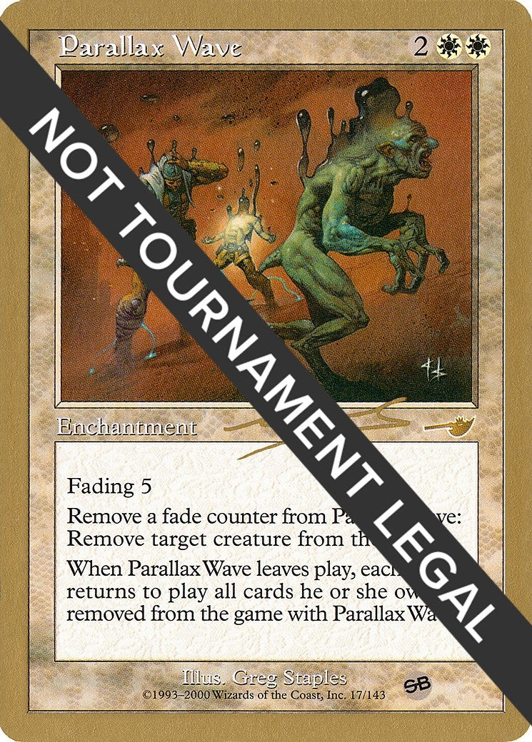 Parallax Wave - 2000 Nicolas Labarre (NMS) (SB) [WCD] - MTG Single
