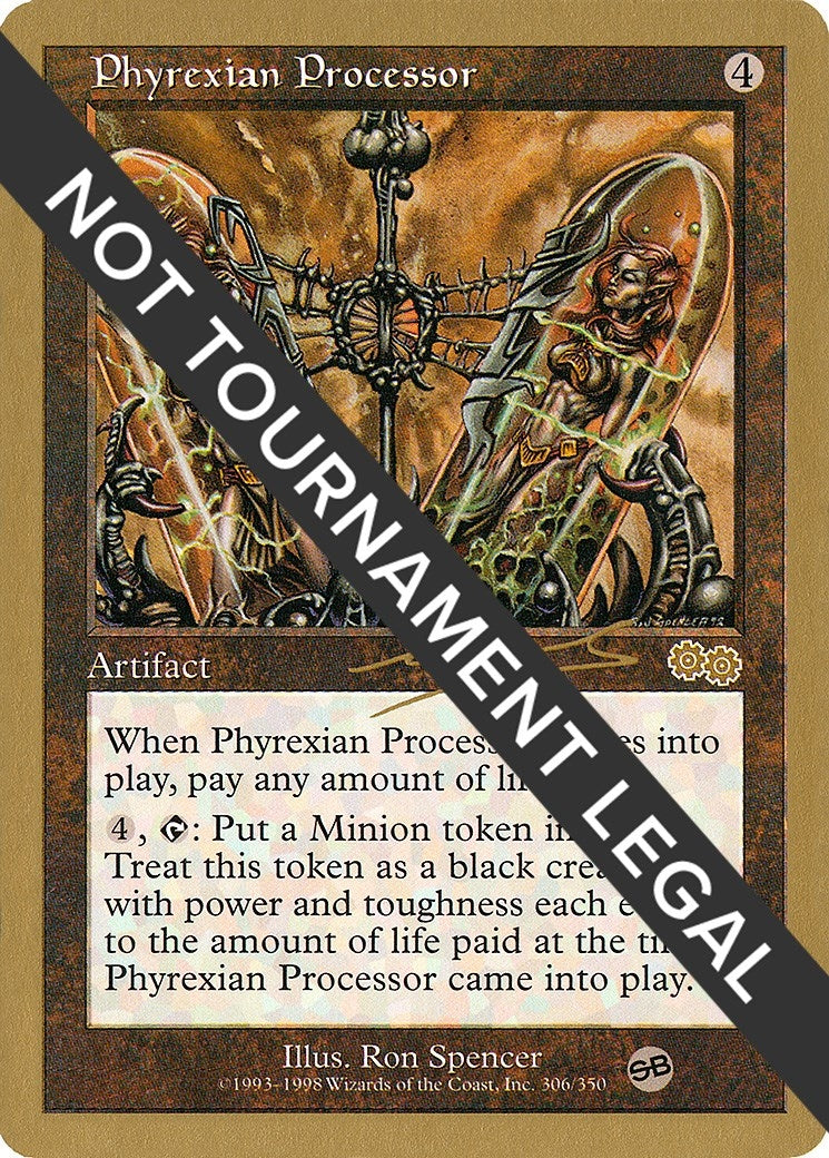 Phyrexian Processor - 2000 Nicolas Labarre (USG) (SB) [WCD] - MTG Single