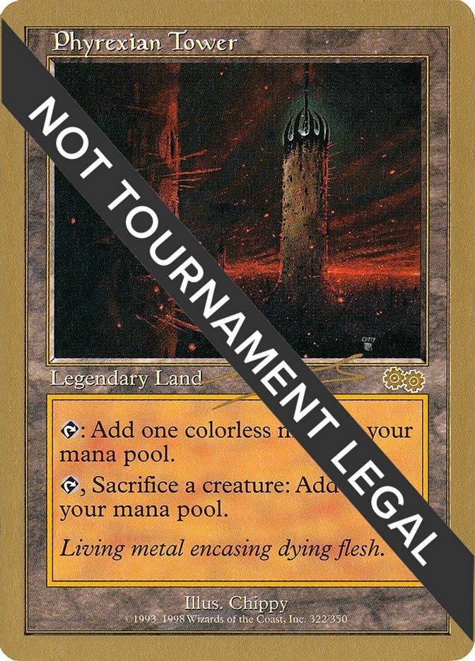 Phyrexian Tower - 2000 Nicolas Labarre (USG) [WCD] - MTG Single
