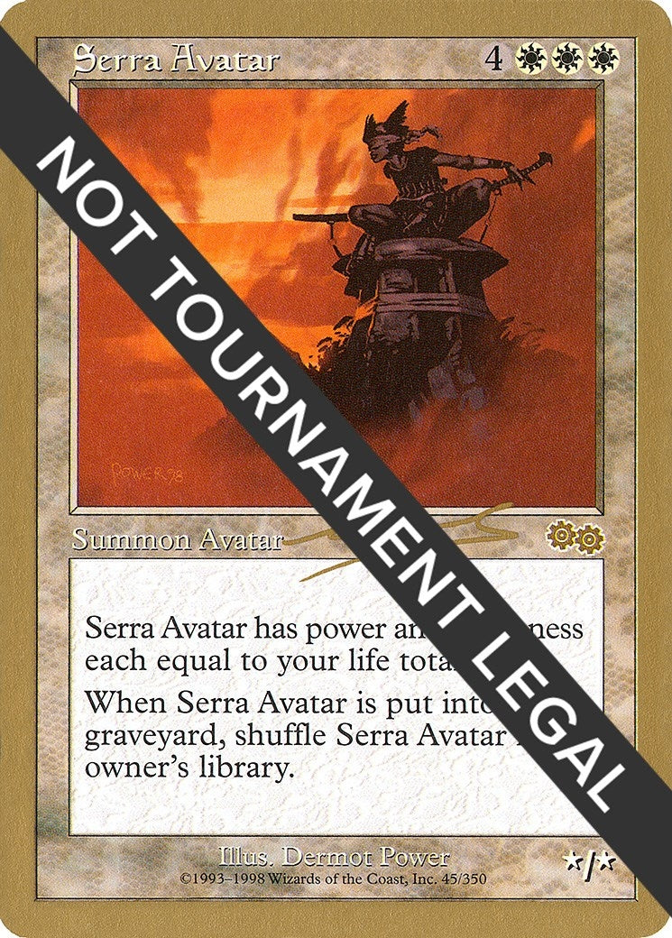 Serra Avatar - 2000 Nicolas Labarre (USG) [WCD] - MTG Single
