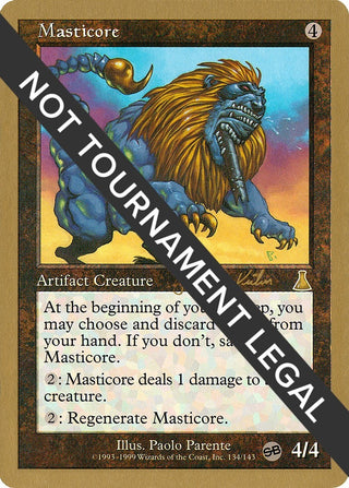 Masticore - 2000 Janosch Kuhn (UDS) (SB) [WCD] - MTG Single