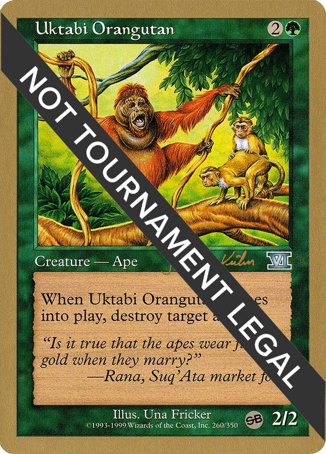 Uktabi Orangutan - 2000 Janosch Kuhn (6ED) (SB) [WCD] - MTG Single