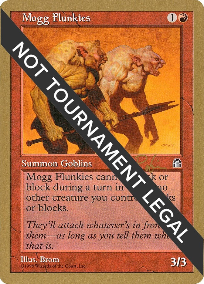 Mogg Flunkies - 1998 Ben Rubin (STH) [WCD] - MTG Single