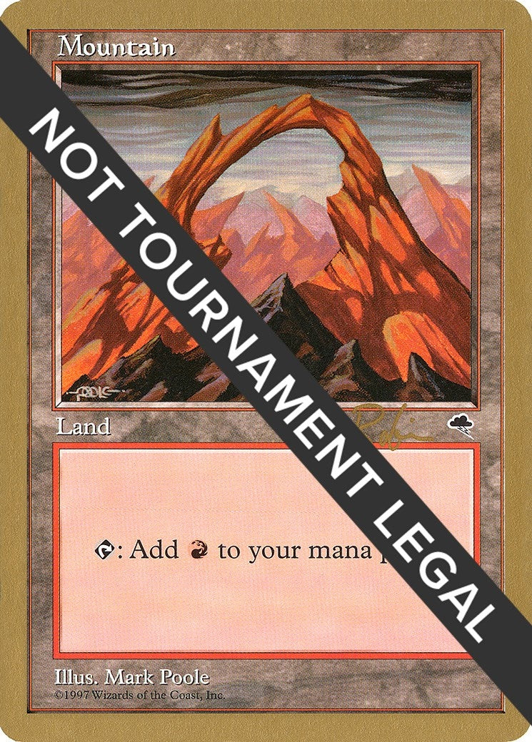 Mountain (Joined) - 1998 Ben Rubin (TMP) [WCD] - MTG Single