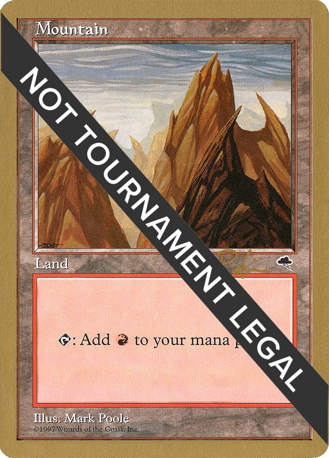 Mountain (Vertical) - 1998 Ben Rubin (TMP) [WCD] - MTG Single