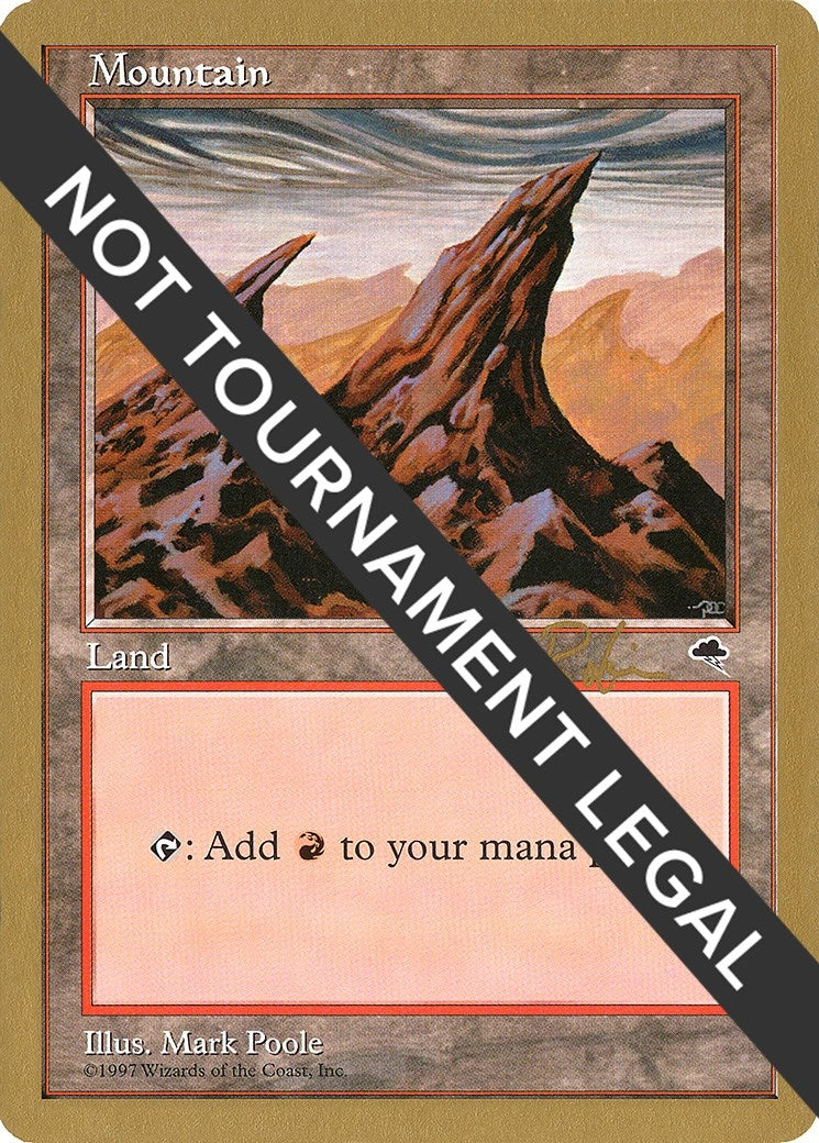 Mountain (Right) - 1998 Ben Rubin (TMP) [WCD] - MTG Single