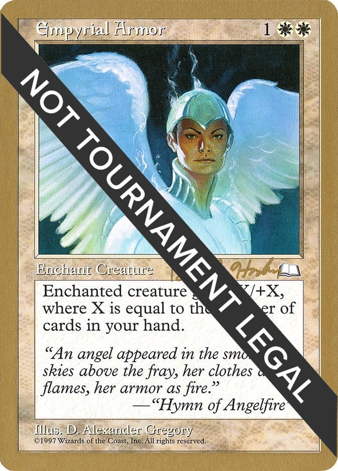 Empyrial Armor - 1998 Brian Hacker (WTH) [WCD] - MTG Single