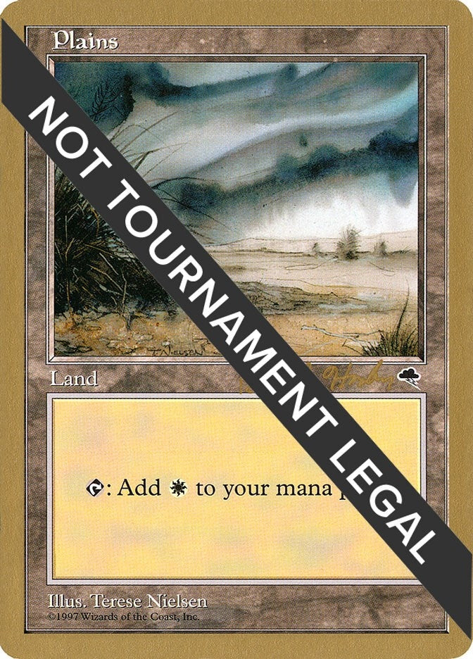 Plains (Shrub) - 1998 Brian Hacker (TMP) [WCD] - MTG Single