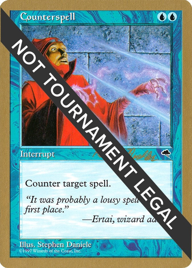 Counterspell - 1998 Randy Buehler (TMP) [WCD] - MTG Single