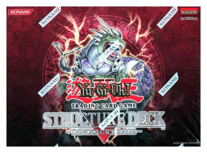 Dinosaur’s Rage Structure Deck Display Box (SD09) - YuGiOh Sealed
