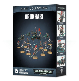 Warhammer: 40K - Start Collecting! Drukhari [PLAS] - Warhammer Box Sets Sealed