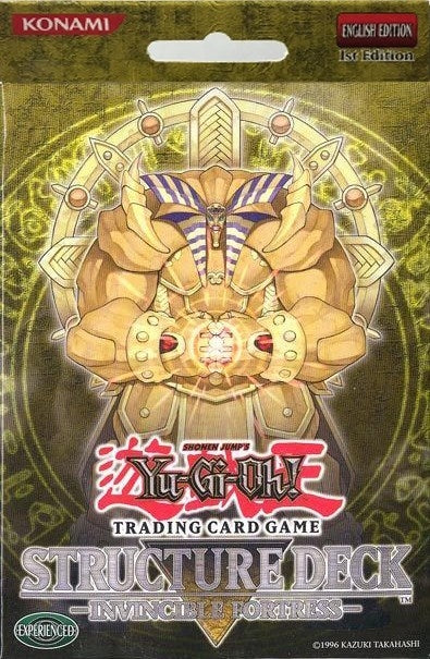 Invincible Fortress Structure Deck - 1st Edition - YuGiOh Sealed