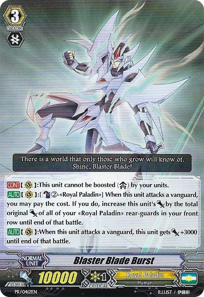 Blaster Blade Burst (412) [PR] - Cardfight Vanguard Single