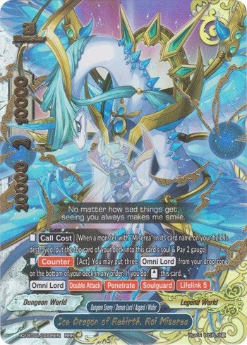 Ice Dragon of Rebirth Roi Miserea (2010005) [X2BT01] - Future Card BuddyFight Single