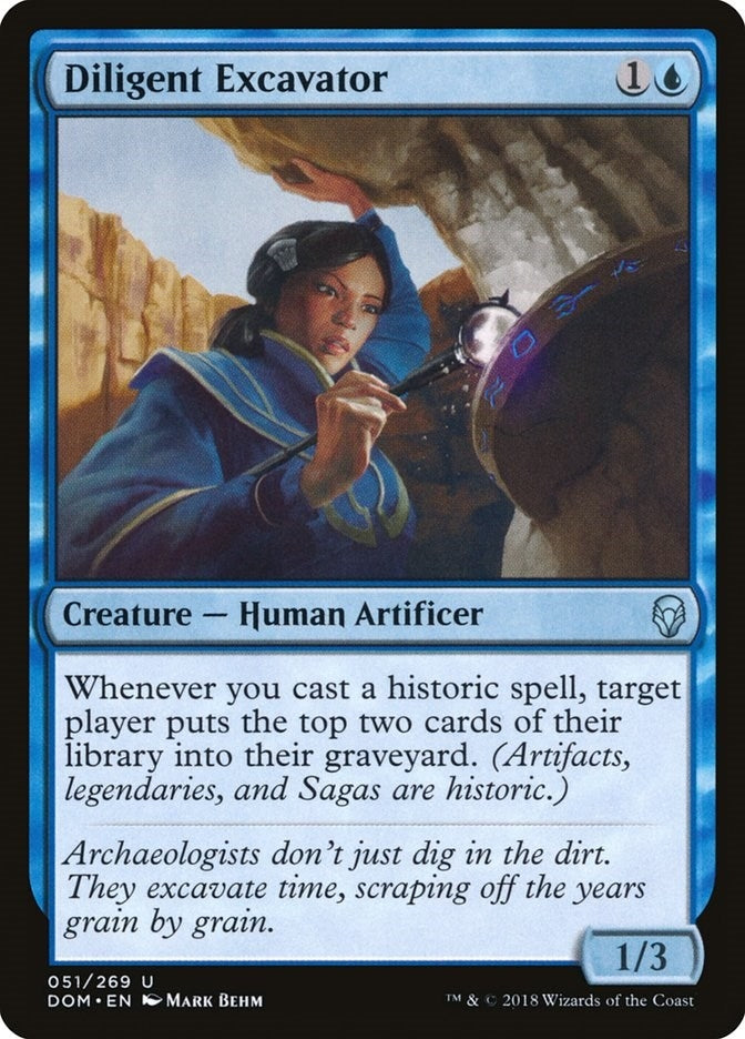 Diligent Excavator (51) [DOM] - MTG Single