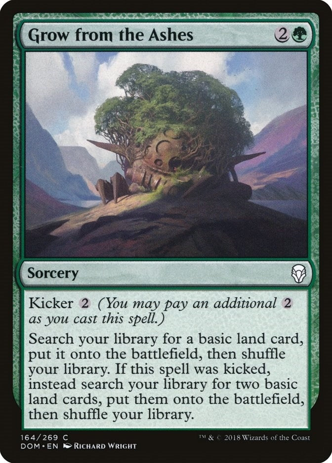 Grow from the Ashes (164) [DOM] - MTG Single