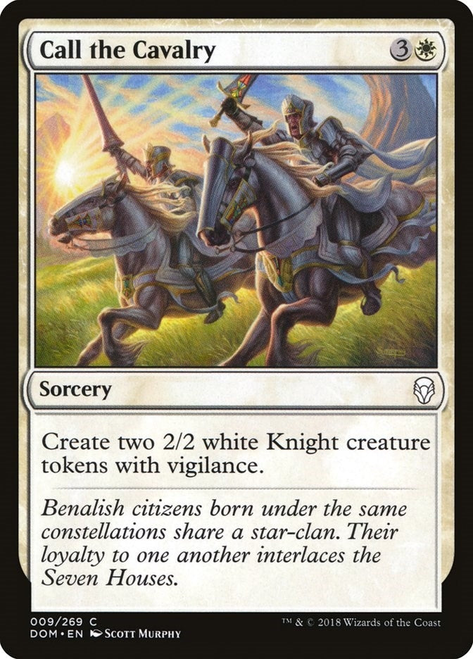 Call the Cavalry (9) [DOM] - MTG Single