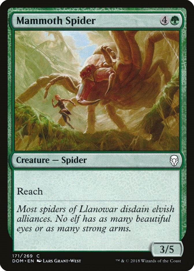 Mammoth Spider (171) [DOM] - MTG Single