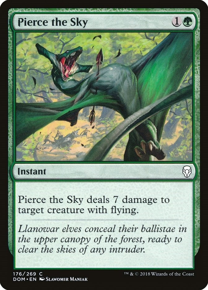 Pierce the Sky (176) [DOM] - MTG Single