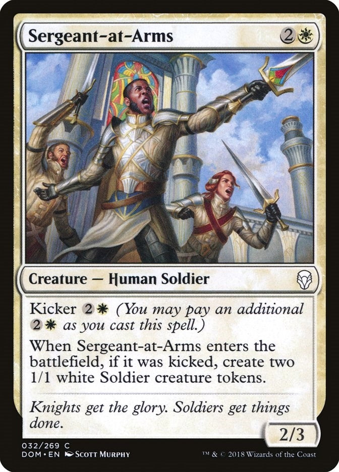 Sergeant-at-Arms (32) [DOM] - MTG Single