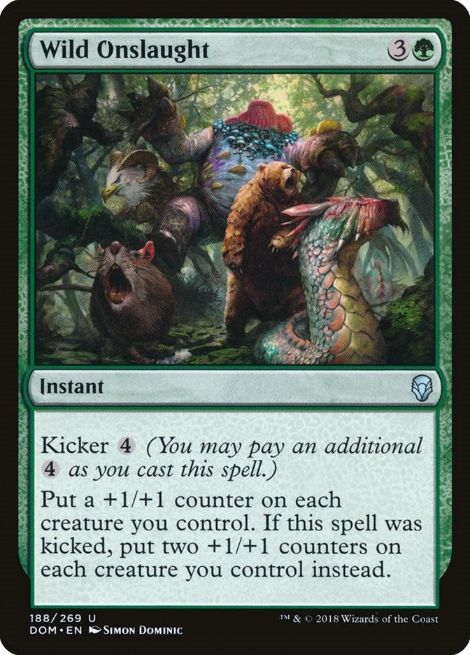 Wild Onslaught (188) [DOM] - MTG Single