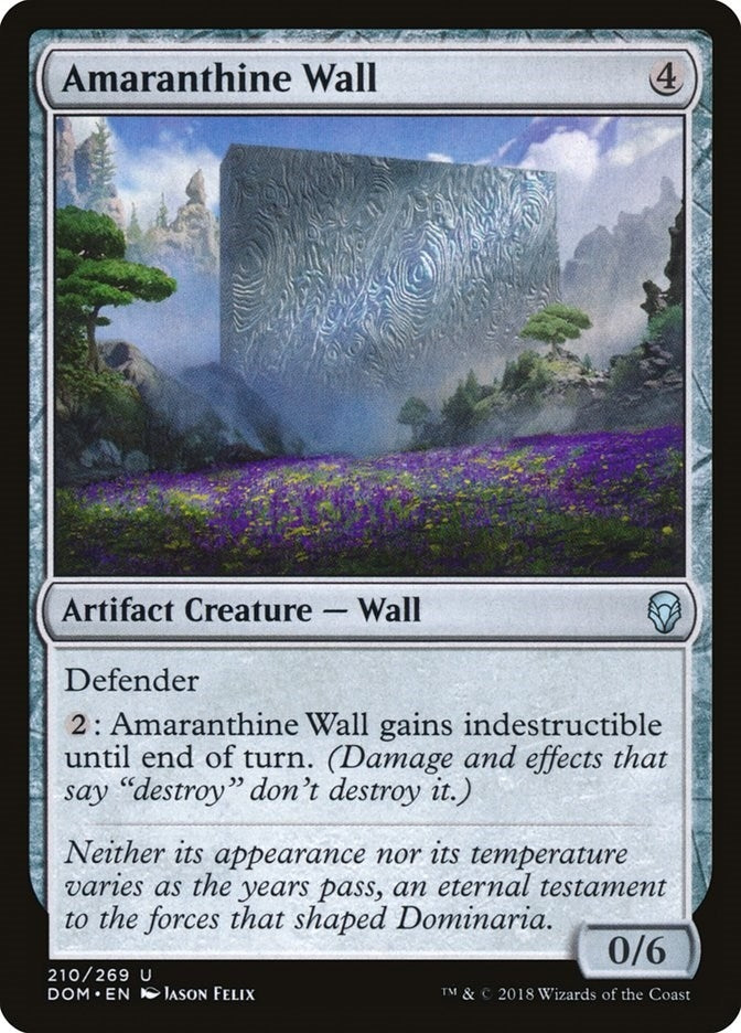 Amaranthine Wall (210) [DOM] - MTG Single