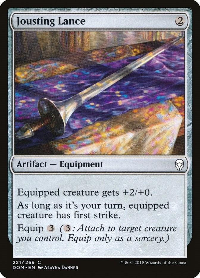 Jousting Lance (221) [DOM] - MTG Single