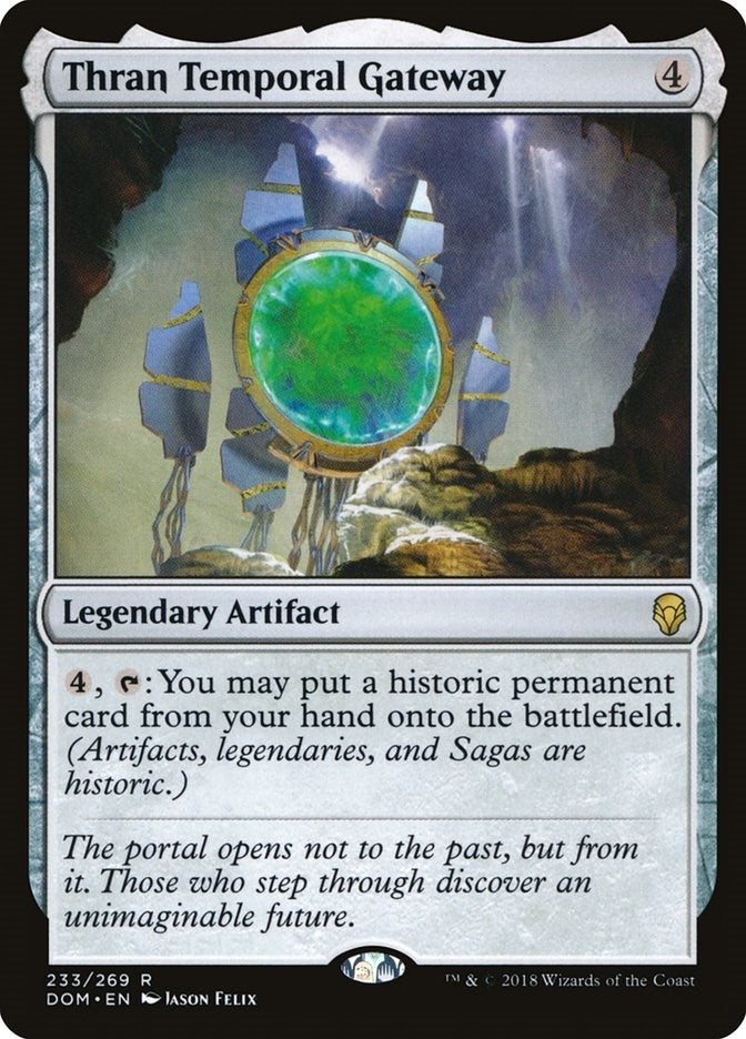 Thran Temporal Gateway (233) [DOM] - MTG Single