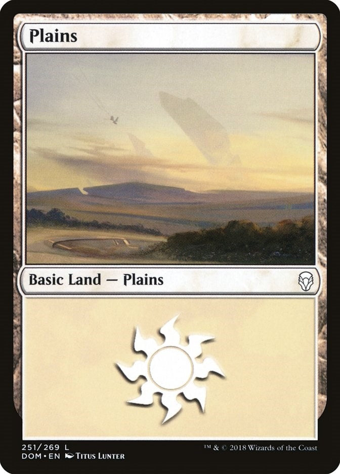 Plains (251) (251) [DOM] - MTG Single