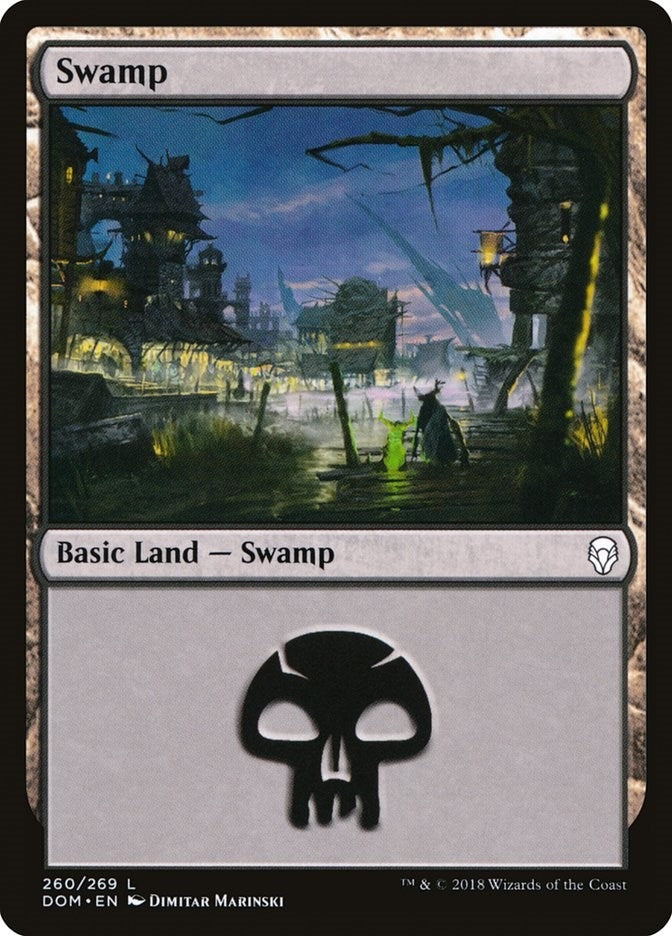Swamp (260) (260) [DOM] - MTG Single