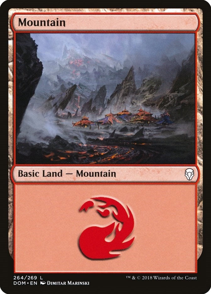 Mountain (264) (264) [DOM] - MTG Single