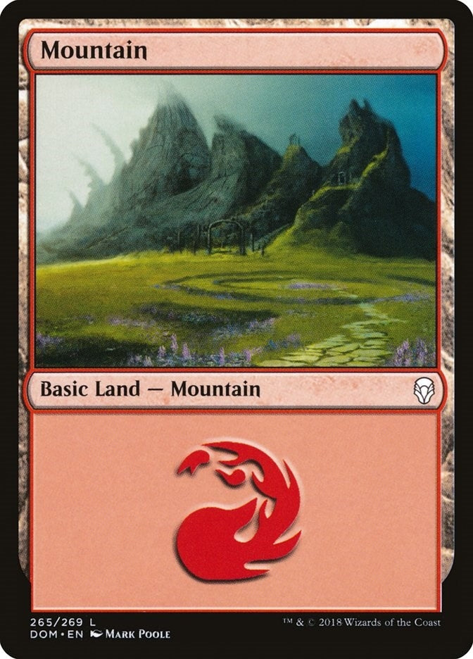 Mountain (265) (265) [DOM] - MTG Single