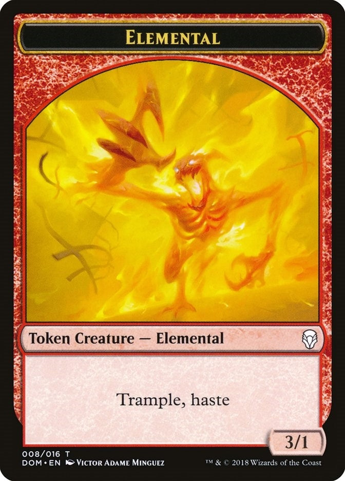 Elemental Token (0) [DOM] - MTG Single