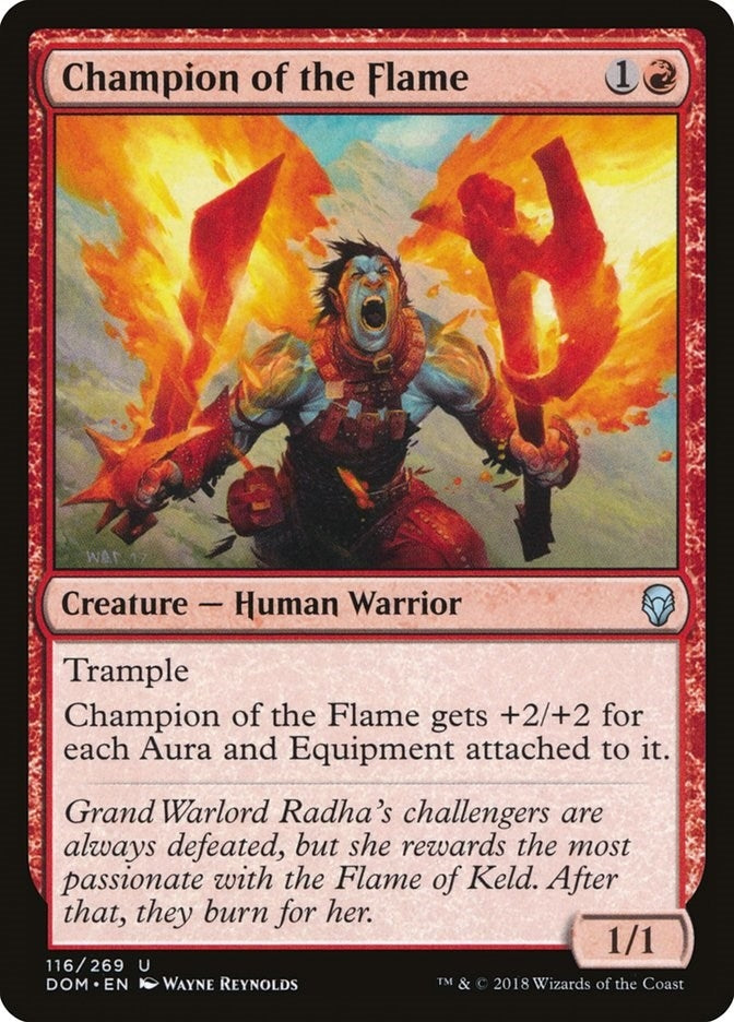 Champion of the Flame (116) [DOM] - MTG Single