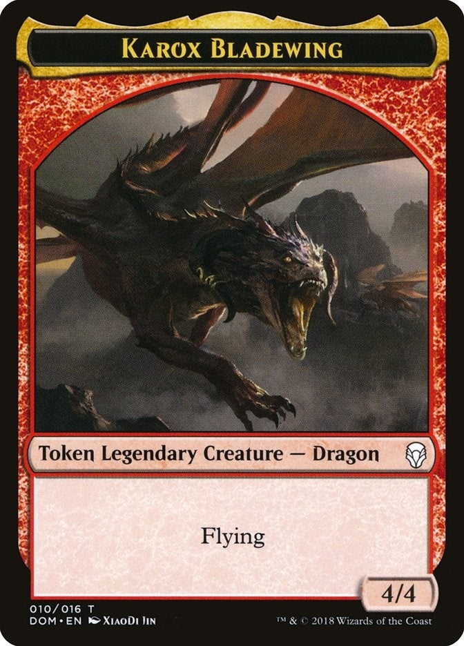 Karox Bladewing Token (0) [DOM] - MTG Single