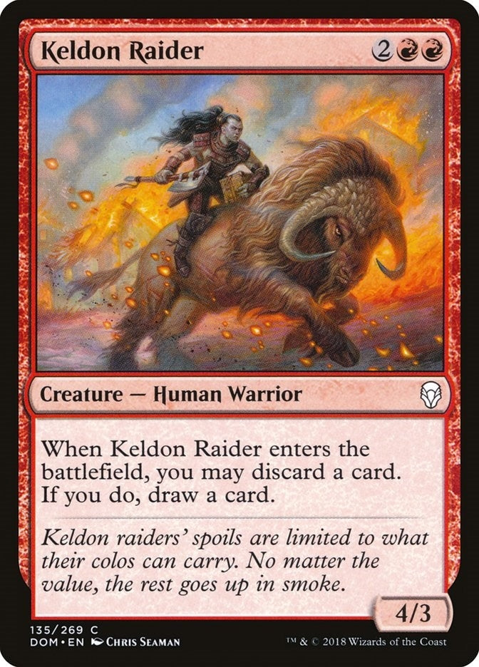Keldon Raider (135) [DOM] - MTG Single