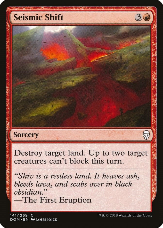 Seismic Shift (141) [DOM] - MTG Single
