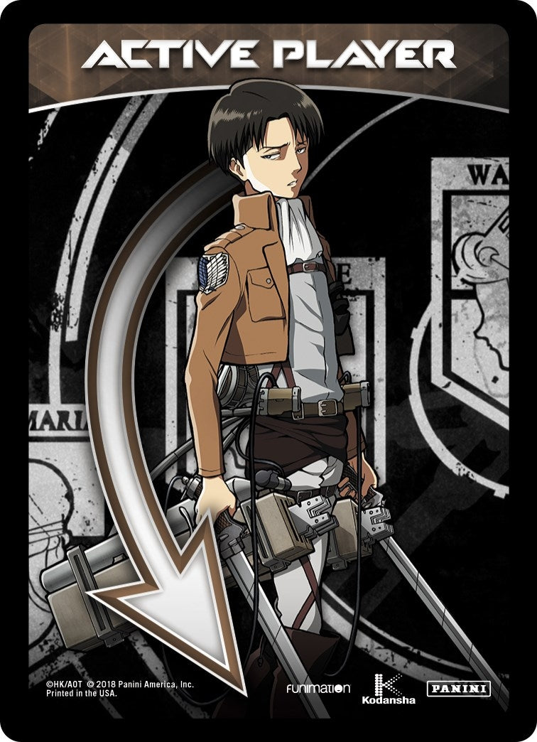 Active Player - Captain Levi [AOT] - MetaX TCG Single