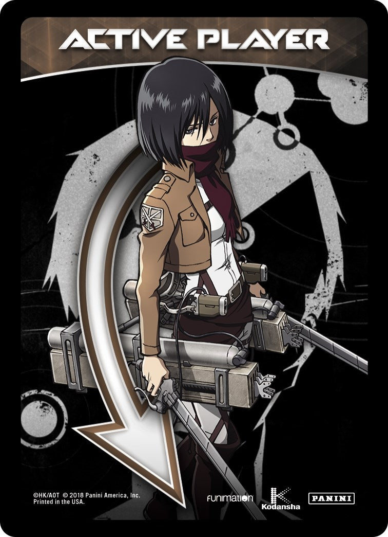 Active Player - Mikasa Ackermann [AOT] - MetaX TCG Single
