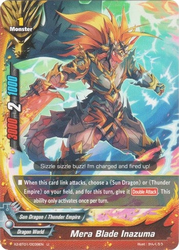 Mera Blade Inazuma (2010039) [X2BT01] - Future Card BuddyFight Single