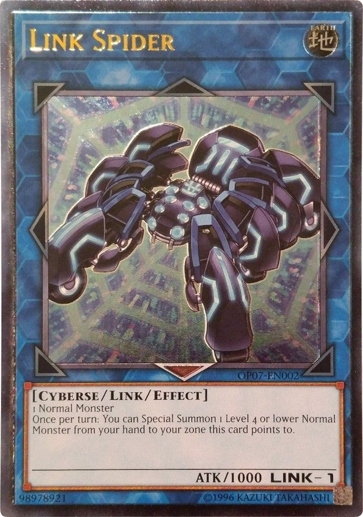 Link Spider (UTR) (7002) (OP07) - YuGiOh Single
