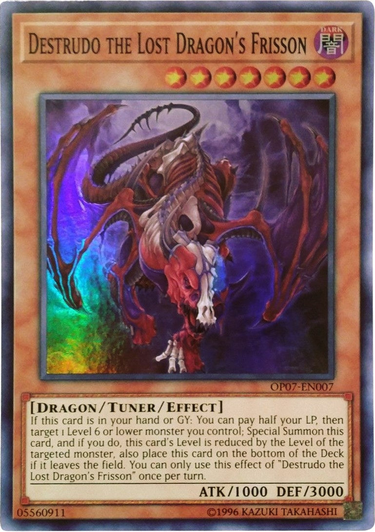 Destrudo the Lost Dragon’s Frisson (7007) (OP07) - YuGiOh Single