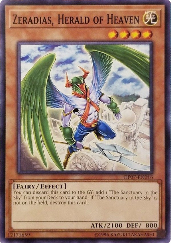 Zeradias Herald of Heaven (7016) (OP07) - YuGiOh Single