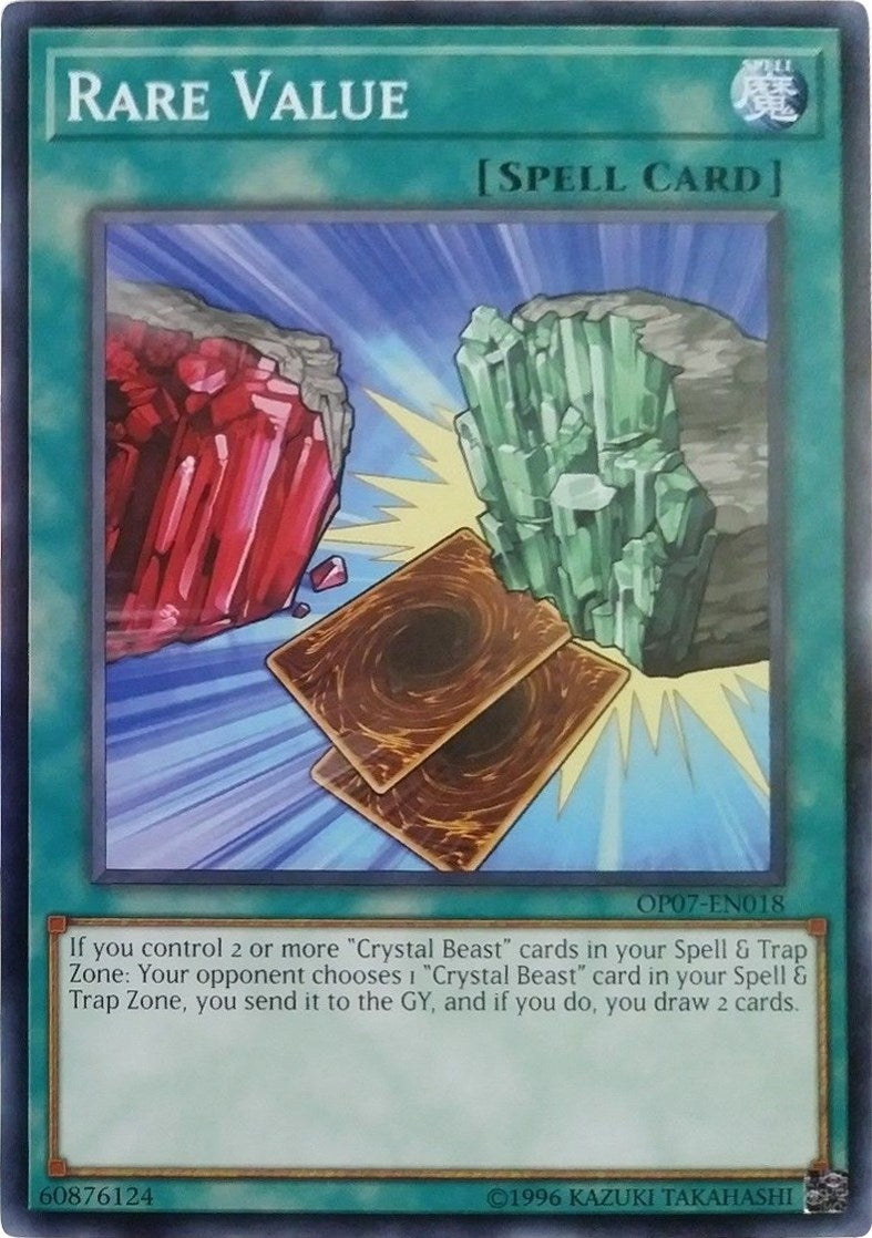 Rare Value (7018) (OP07) - YuGiOh Single