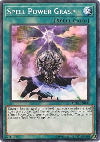 Spell Power Grasp (7020) (OP07) - YuGiOh Single