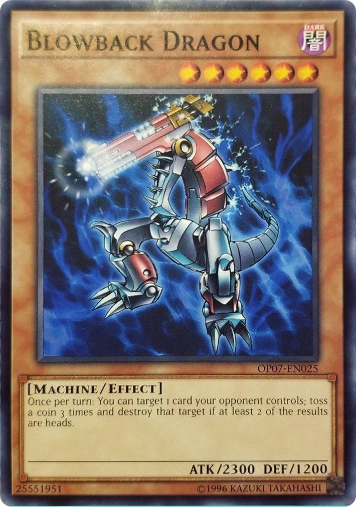 Blowback Dragon (7025) (OP07) - YuGiOh Single