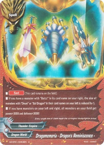 Dragomemoria - Dragon’s Reminiscence - (2010054) [X2BT01] - Future Card BuddyFight Single